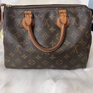 Vintage LV mono speedy 25